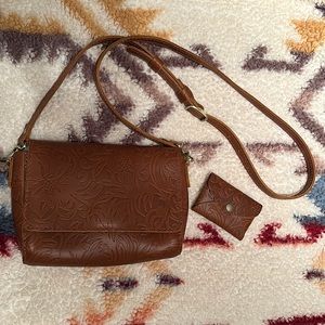 NWT Portland Leather Goods - Metro Mini and Daisy Wallet